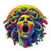 Neon Medusa: Colour Rush Head