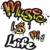 Music Is Life Graffiti