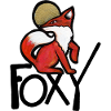 Renard Pourpre avec Auréole Or