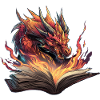 Drachenbuch Transformationsfeuer-Design