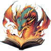 Drachenbuch Transformationsfeuer-Design