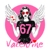 67 Valentine Winged Heroine
