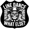 Line Dance Skull Western Shirt