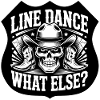 LineDance Skull Cowboy Boots
