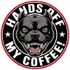 Hold My Coffee Dog Motif