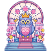 Sugar Throne Owl Ruler