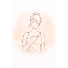 Heart Touch in Delicate Sketch