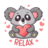 Koala Coeur Relax – Süße Zärtlichkeit