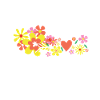 Cross flowers: Jesus in me