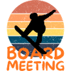 Snowboarding Board Meeting