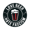 Love Beer, hate Fascism - Antifascist Merch