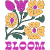 Floral Pop Neon Pink