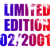 25th Birthday Limited Edition 02/2001