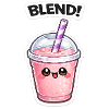 Kawaii Smoothie Mug BLEND