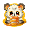 Caramel Panda Pancakes
