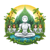 Robot-Meditation im Naturkreis