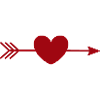 red heart red gift valentine's day