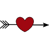 Cadeau rouge de la Saint-Valentin