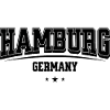 Hamburg lettering Varsity
