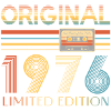 Anniversaire 50 Ans Original 1976 Cadeau Fête