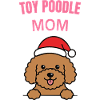 Toy Poodle Mom Christmas