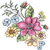 Floral floral pattern