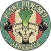 Strong Leek Weightlifting Design Fitness Vegan