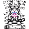 Courage Not I Gaming Cat Design