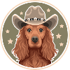 Cocker Spaniel Cowboy