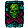 Hack the Planet Code Killer – Cybersicherheit