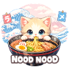 Ramen Cat Kanagawa Pastel