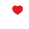 I Love Iran Heart Emblem