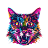 Cat Art Graffiti