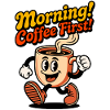 Morning coffee first!
