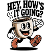 Coffee Cartoon Mug