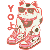 Sunny Cat Sneaker Squad