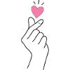 K-Pop Finger Heart
