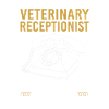 Vétérinaire, Secrétaire, Vétérinaire, Réceptionniste