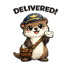 Otter Postman Delivers