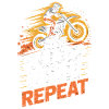 Dirt Biking Eat Sleep Ride Repeat