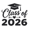 CLASS OF 2026 Graduates Graduation Studies