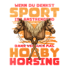 Hobby Horsing Doppelpferd Motiv