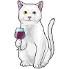 Cat Red Wine