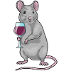 Mouse Red Wine