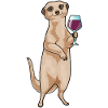 Vin rouge de suricate