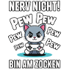 Courage Not I Gaming Cat Design