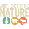 Nature Trio Silhouette Circle