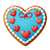 Lebkuchenherz Herz aus Lebkuchen Geschenk 