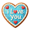 Cœur cadeau de la Saint-Valentin