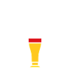Belgian Pressure Glass Beer